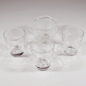 Yankee Candle Holiday Glass Votive/Tealight Holders, Set of 4
